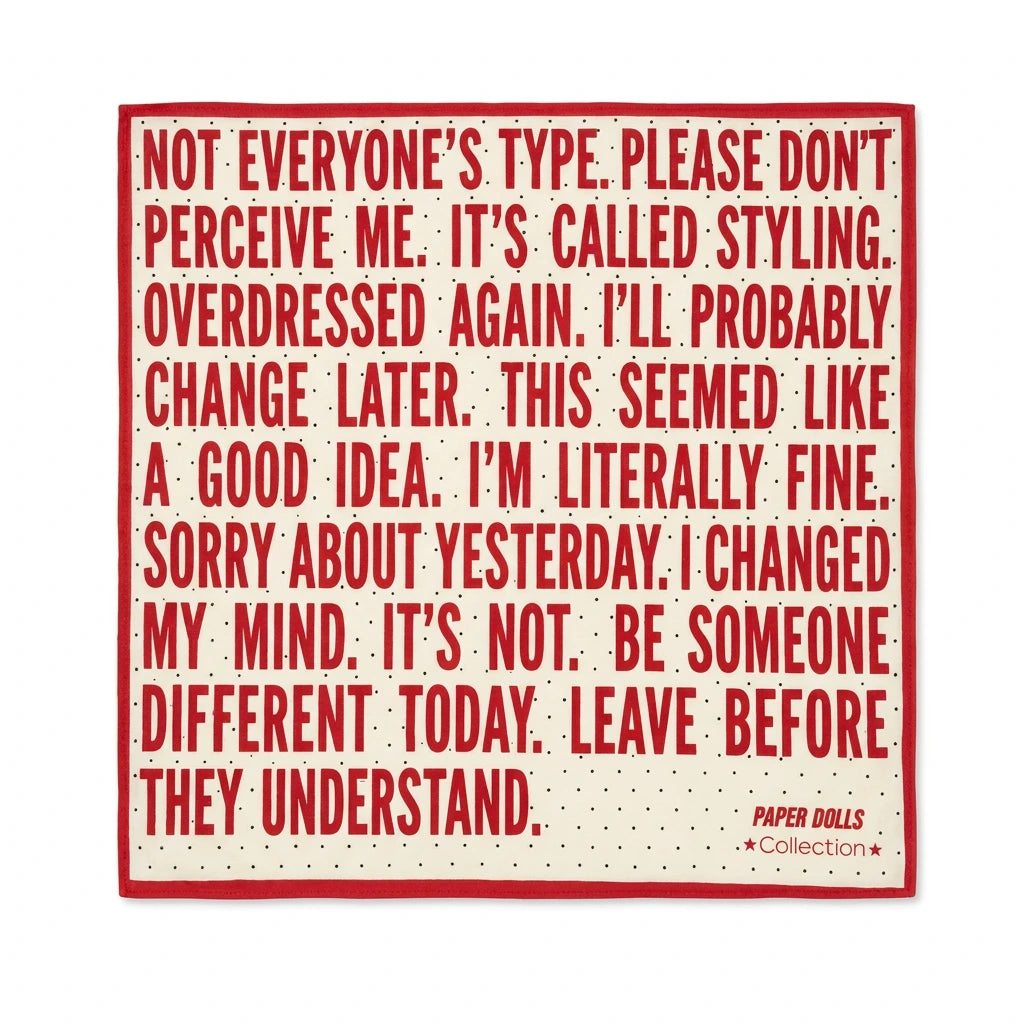 COMING SOON- I'm Literally Fine Bandana