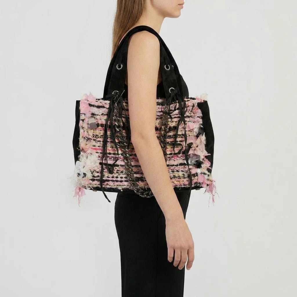 The Paper Dolls Handwoven Tote Bag